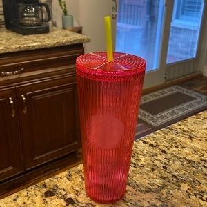 Starbucks, pink Tumbler 24 oz